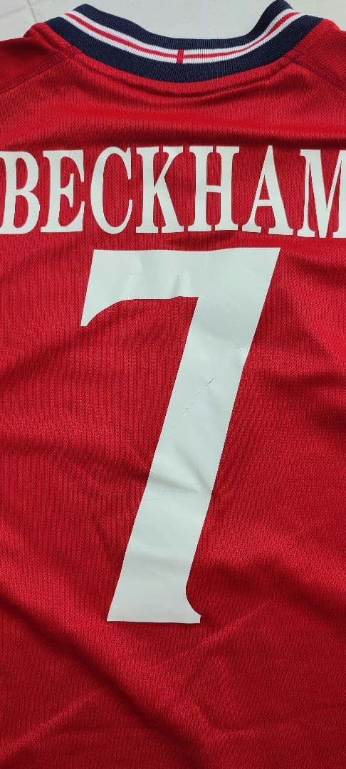 UMBRO　ベッカム　イングランド代表ユニホームシャツ　L