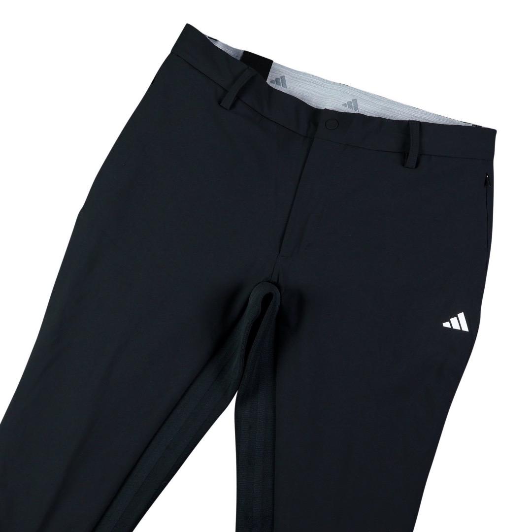【85】秋冬 定価27,500円 アディダス ゴルフ 中綿 テーパードパンツ 黒