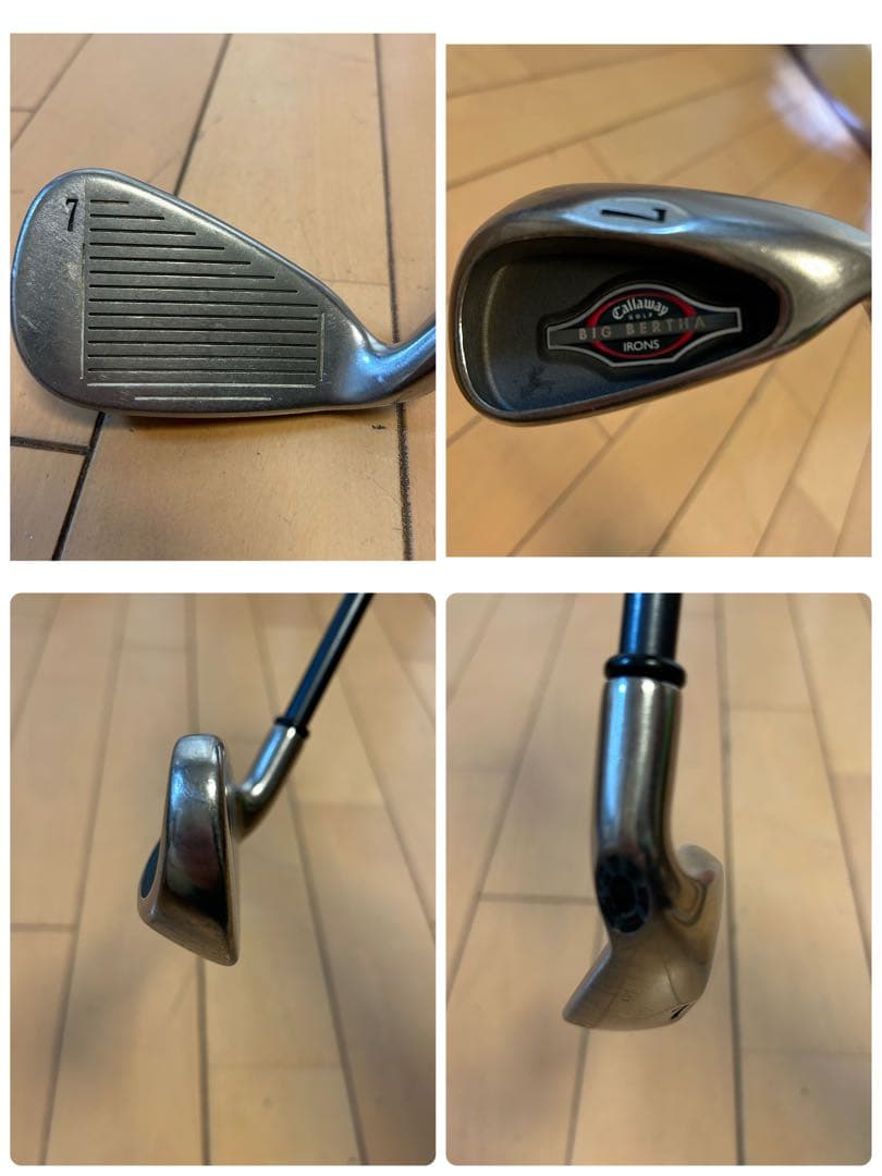Callaway BIG BERTHA 初心者向けアイアン9本セット