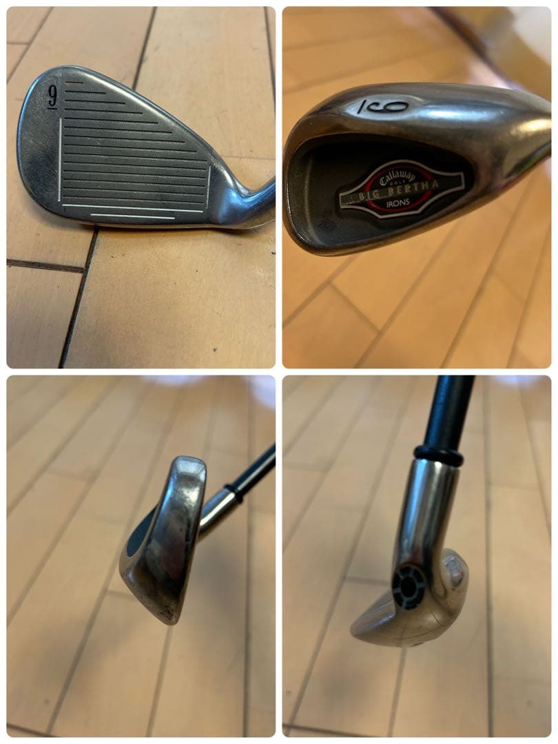 Callaway BIG BERTHA 初心者向けアイアン9本セット