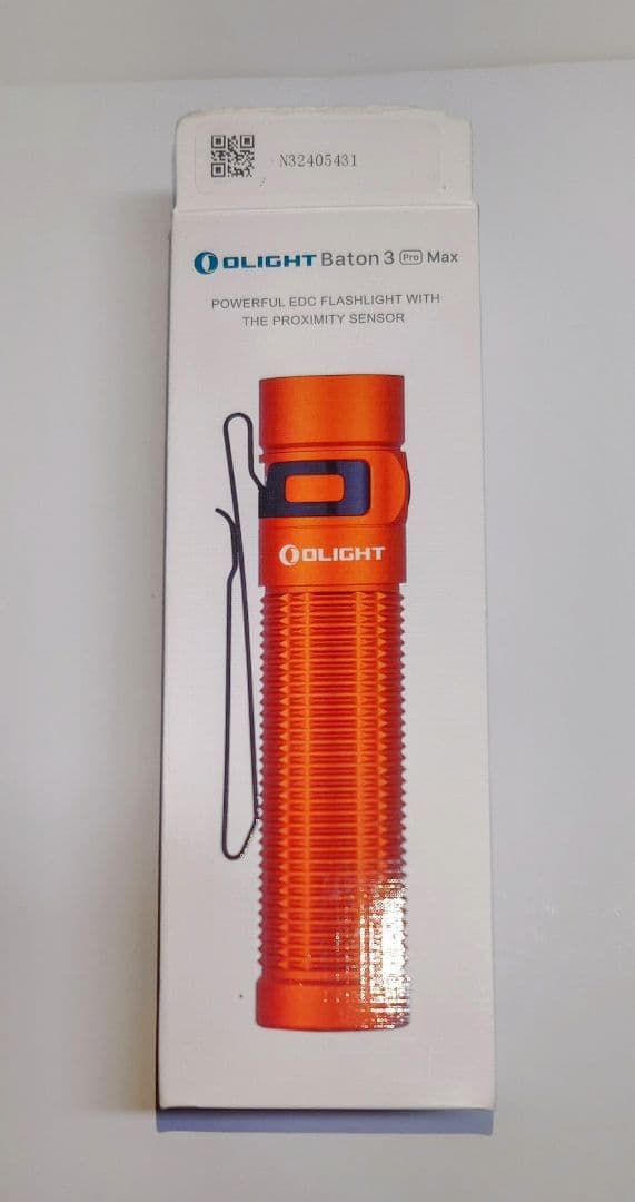 OLIGHT Baton3 Pro Max オレンジ昼光色CW