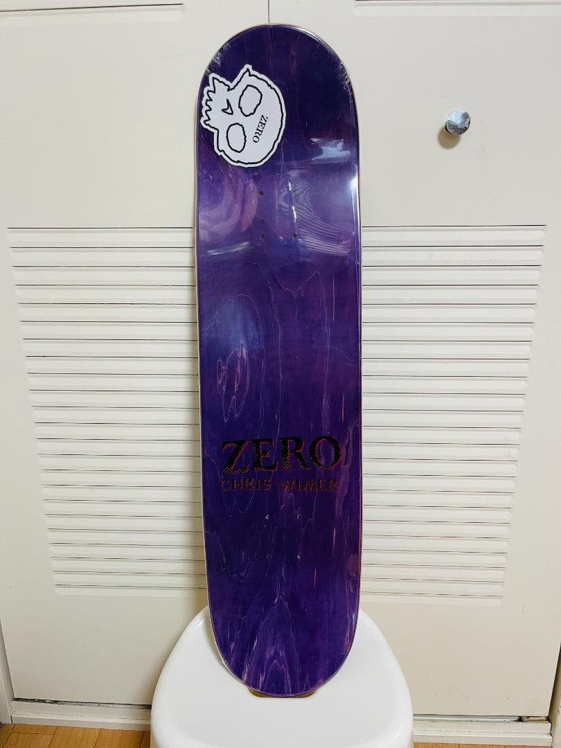 ZERO ゼロ スケートボードデッキ　スケボー　8.25インチ