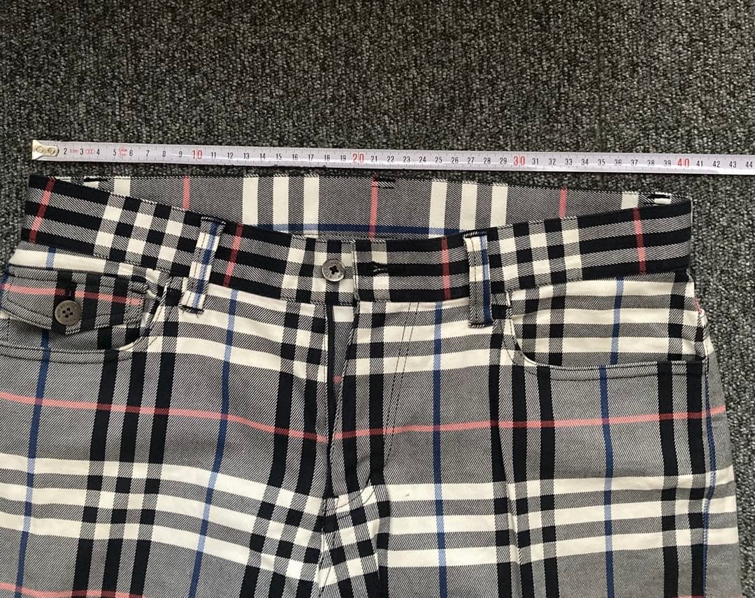 バーバリーBURBERRY GOLF SPORT FITチエック柄メンズパンツ