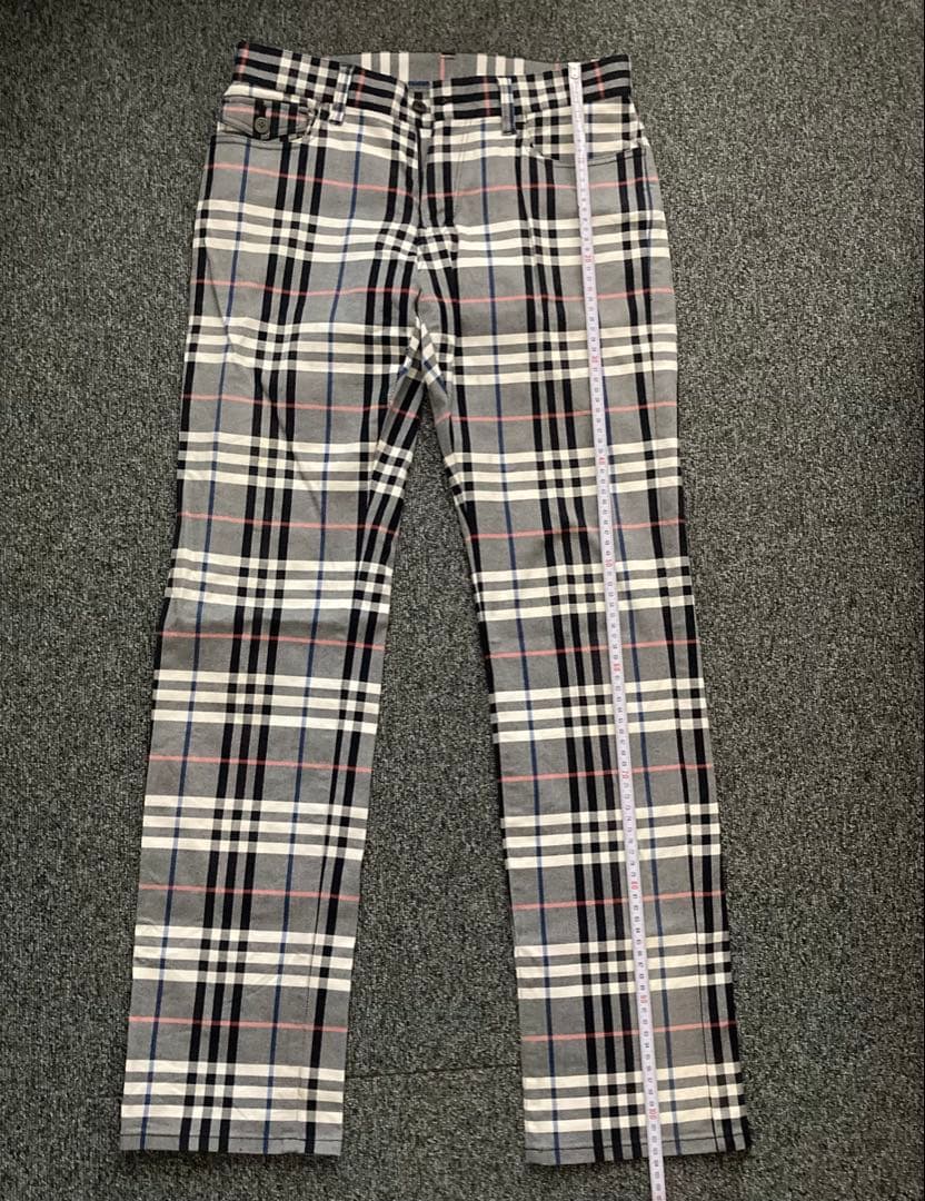 バーバリーBURBERRY GOLF SPORT FITチエック柄メンズパンツ