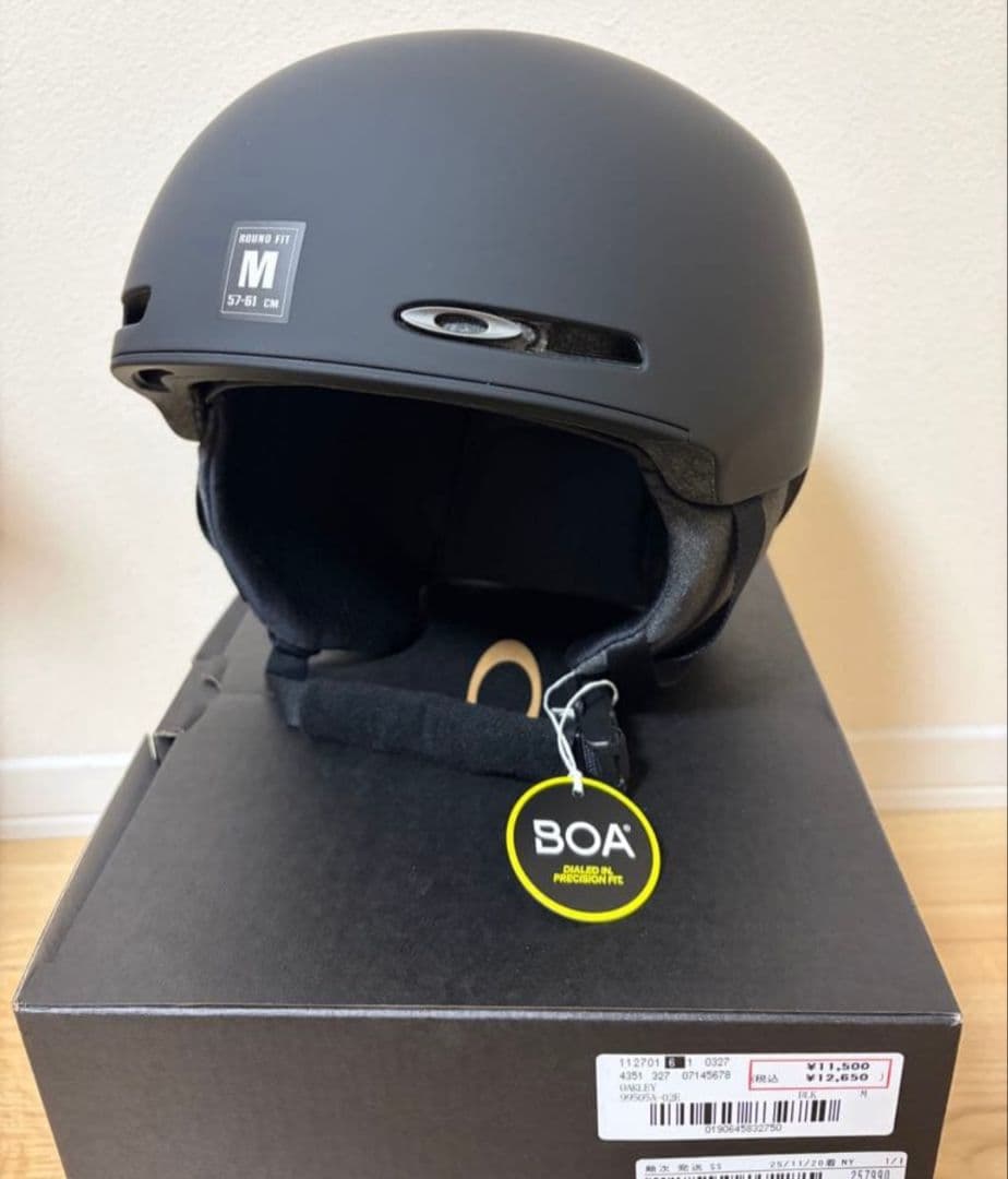 【新品】Oakley MOD1 アジアンフィット　Mサイズ　ブラック