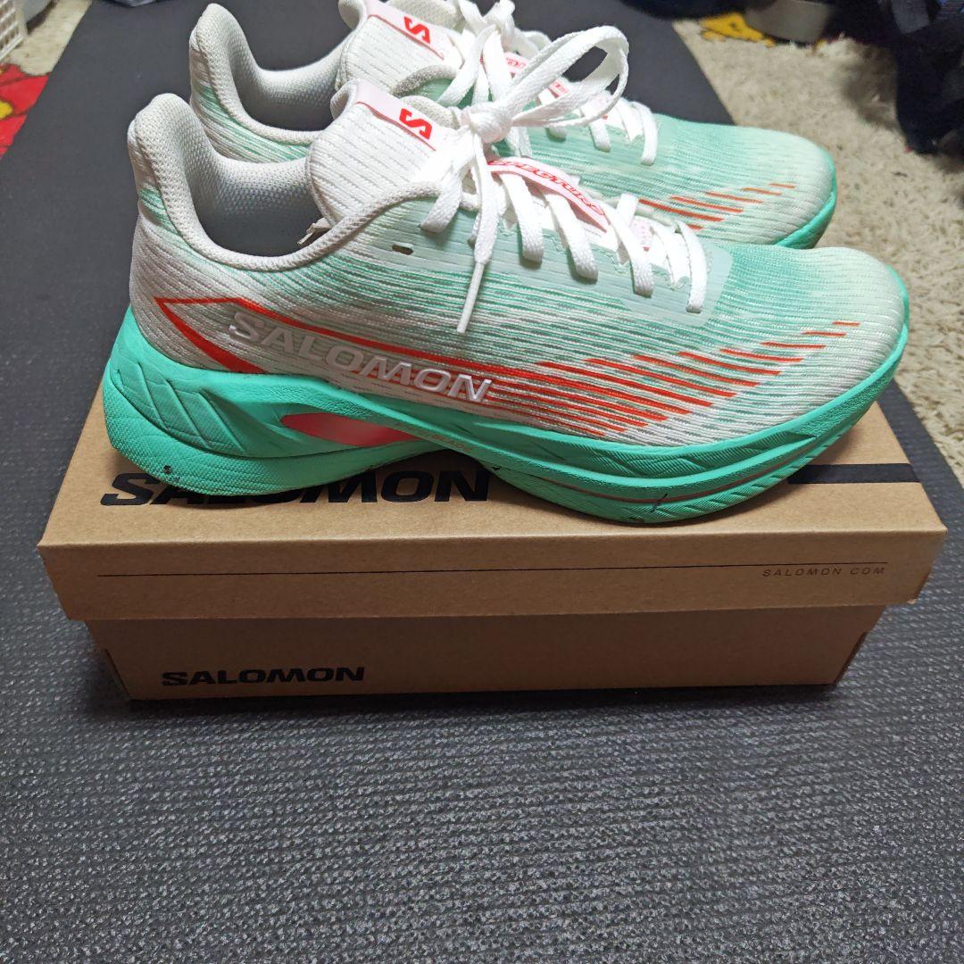 SALOMON SPECTUR2 ホワイト/グリーン