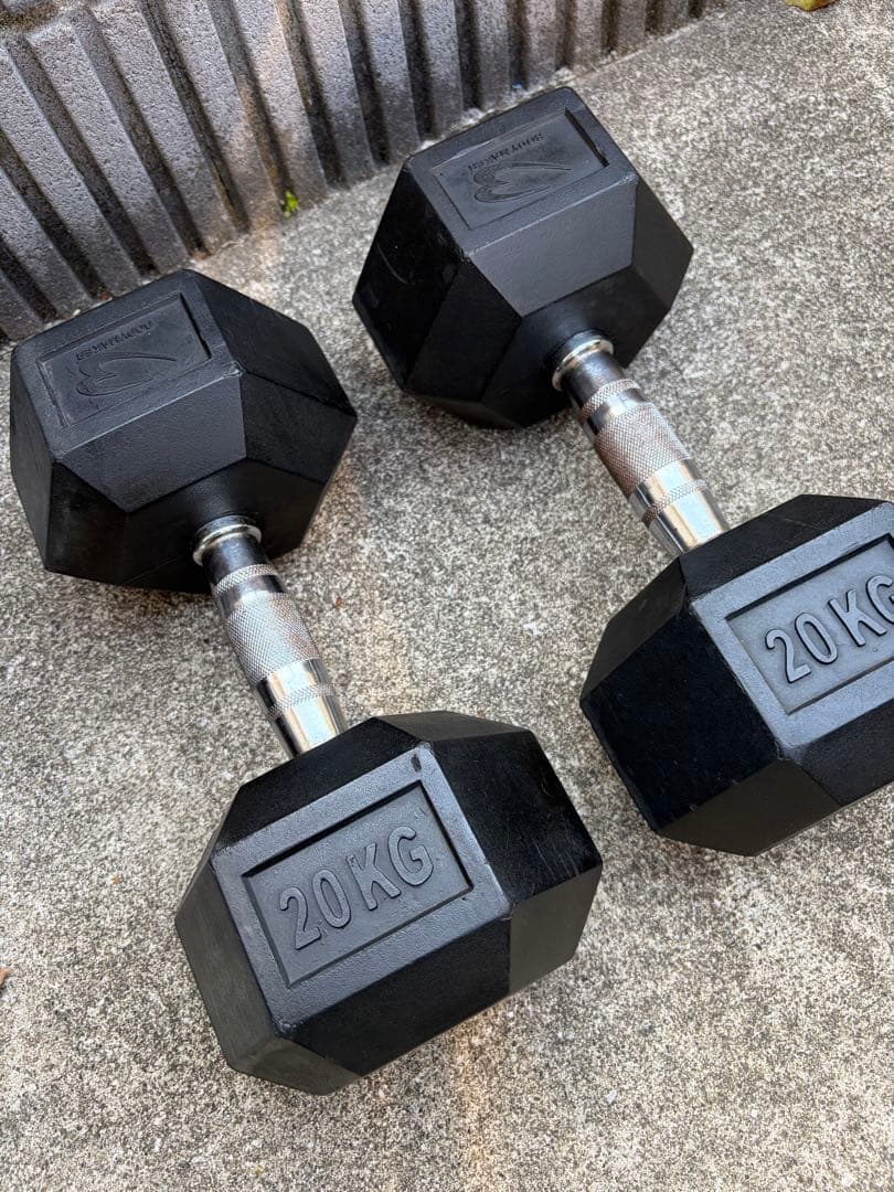 BODYMAKER 20KG 六角形ダンベル　2つ