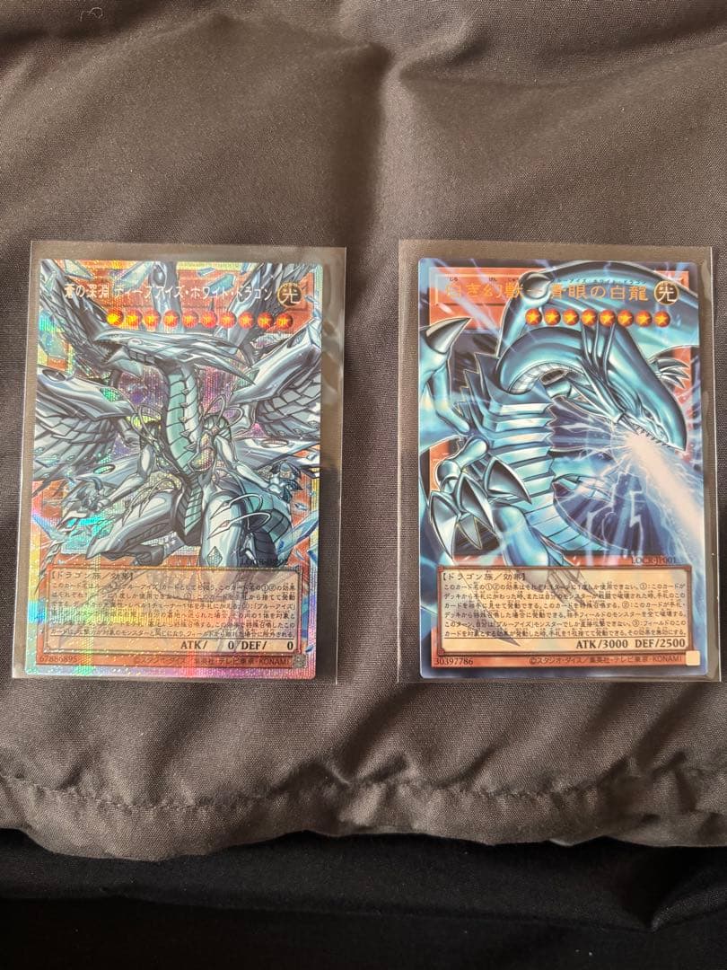 遊戯王 青眼の白龍 & 真紅眼の黒竜 セット