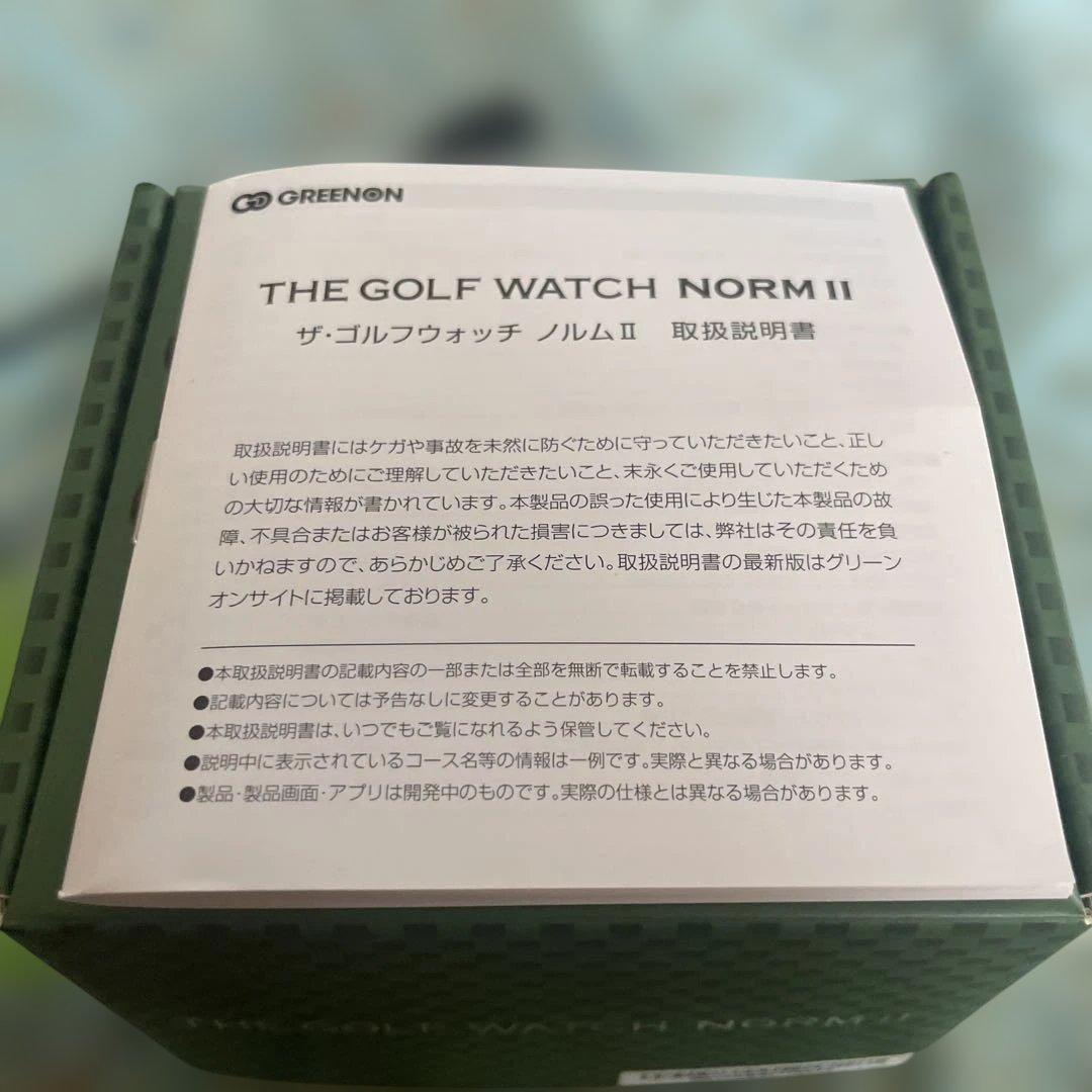 ラウンド用品・アクセサリー ORENON THE GOLF WATCH NORM II