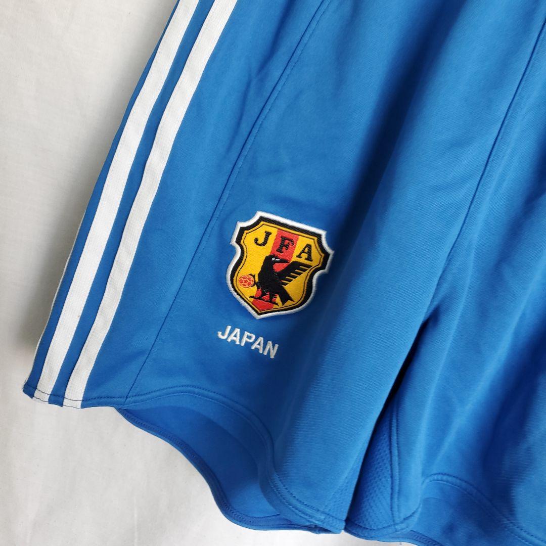 adidas 日本代表2007-2008 ユニフォーム パンツ ジュニア短パン青