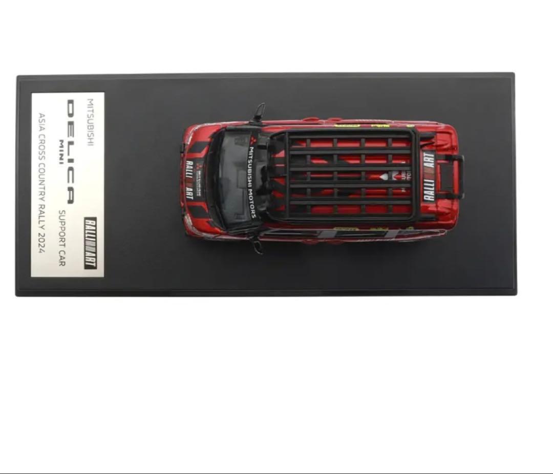 新品★デリカミニ　サポートカー 1/43モデルカー　三菱自動車