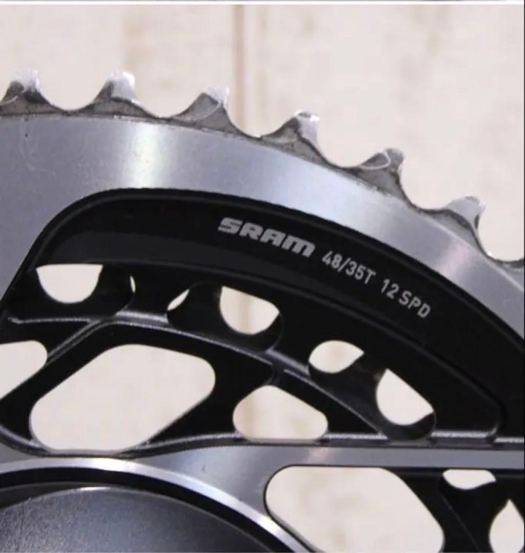 SRAM RED axs 48/35t チェーンリング　パワーメーター付き