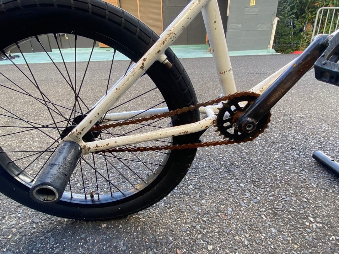 BMX stranger 車体パーツ直しました