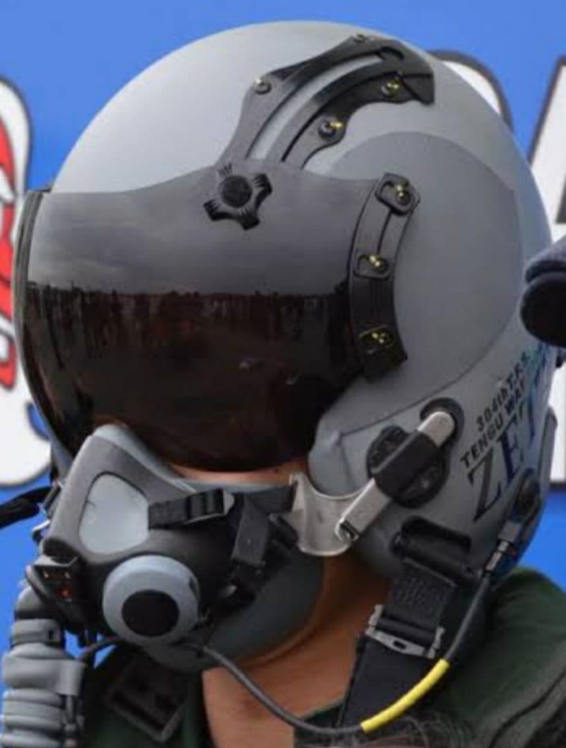 フライトヘルメットHGU-68/Pに MBU-20P酸素マスクのプレゼント付き