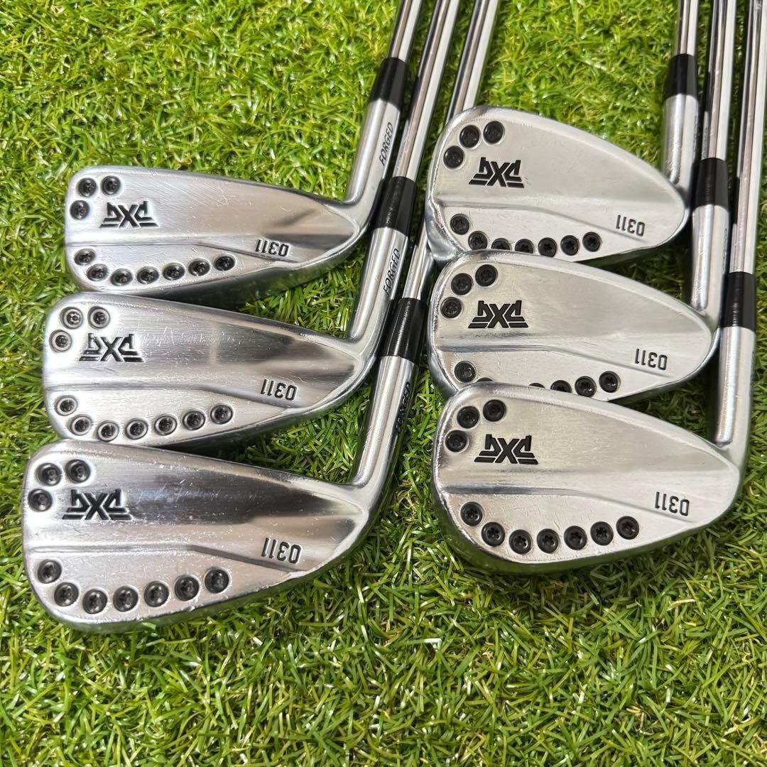 希少　PXG 0311 FORGED アイアンセット 5-9W ￼6本　レフティ