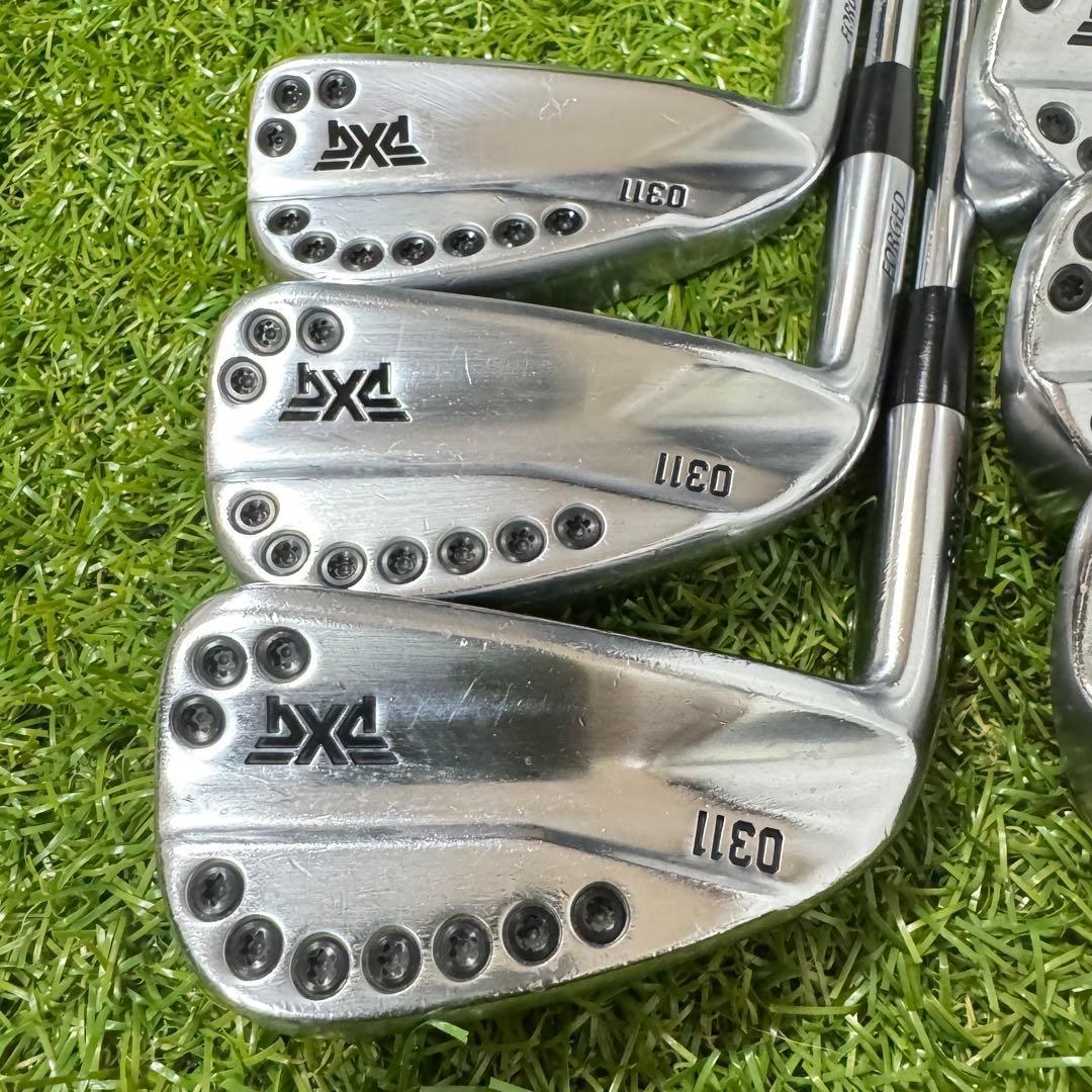 希少　PXG 0311 FORGED アイアンセット 5-9W ￼6本　レフティ