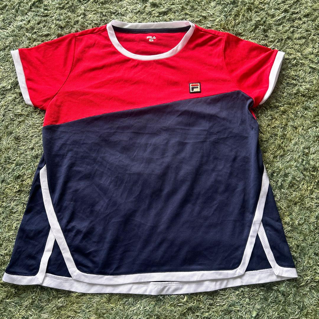 【お値下げ】美品　FILAテニスウェア　セットアップ