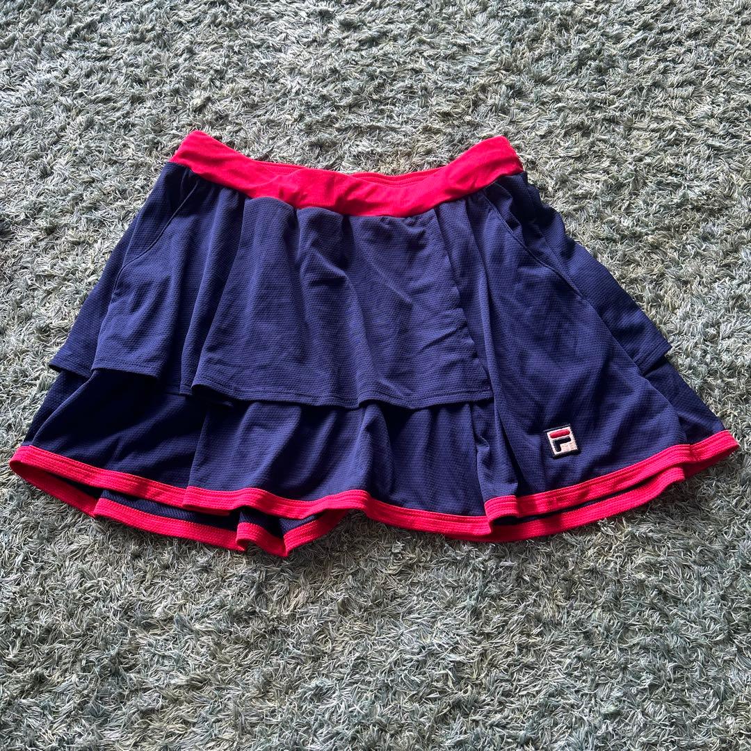 【お値下げ】美品　FILAテニスウェア　セットアップ