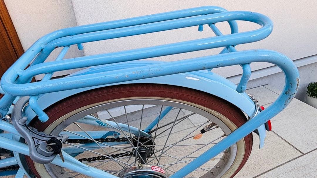 子供用自転車　ダイワサイクル シルバーリングキュート　水色20インチ