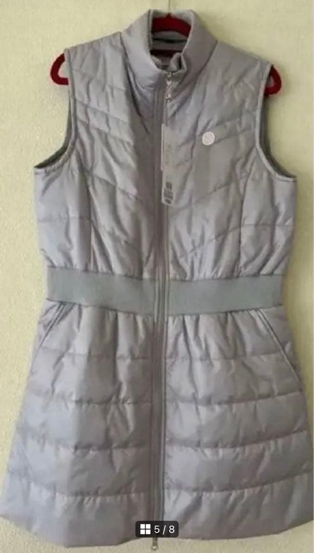 アダバット 中綿ロングベスト 美品