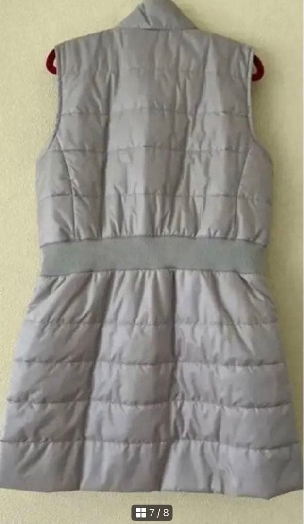 アダバット 中綿ロングベスト 美品