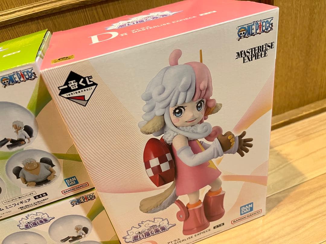 一番くじ ワンピース 思い描く未来 D賞 アトラス　E賞セラフィム+おまけ付き