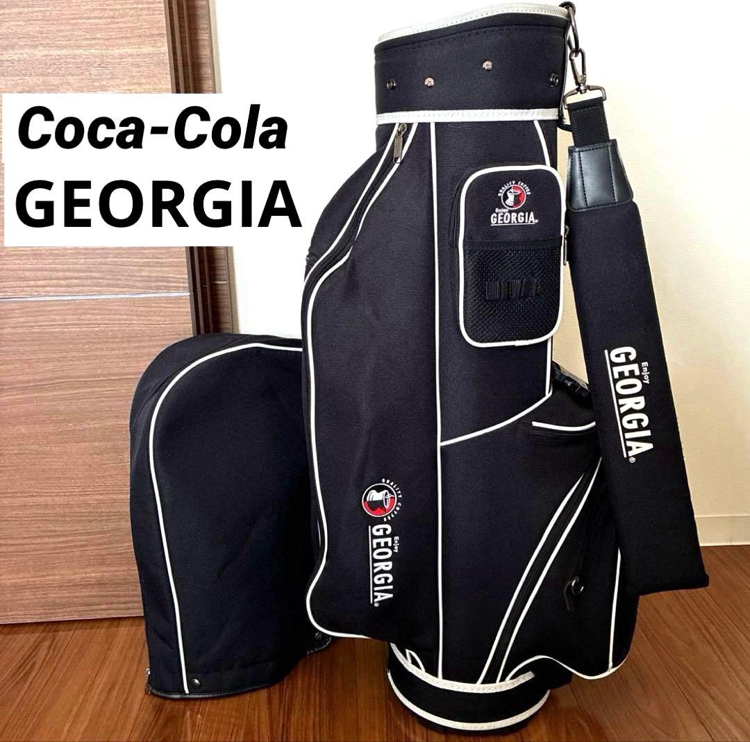【非売品】Coca-Cola 『IA 』ゴルフキャディバッグ ブラック
