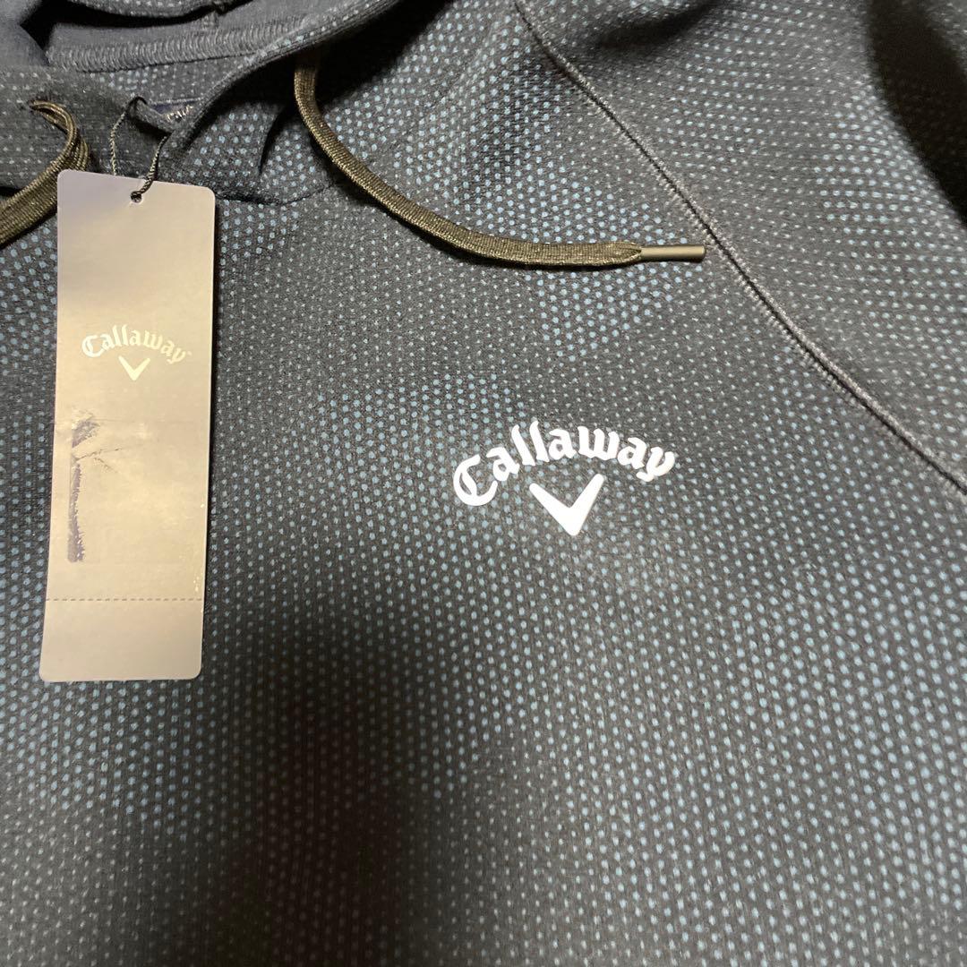 新品　1.5万円　Callaway メッシュフーディ LLサイズ