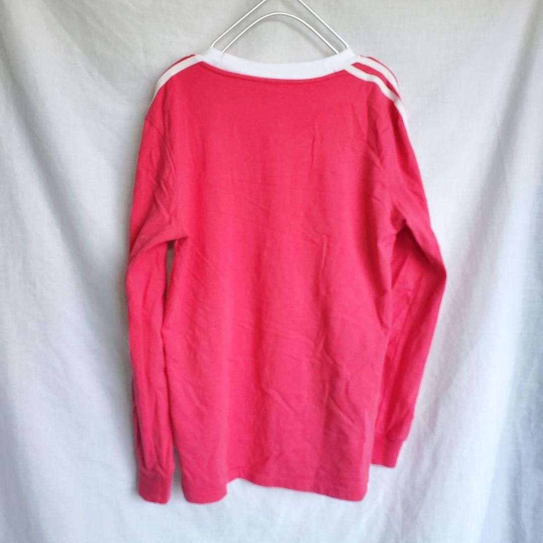 ａｄｉｄａｓ アディダス ロンT 長袖tシャツ ロングスリーブTシャツ ピンク