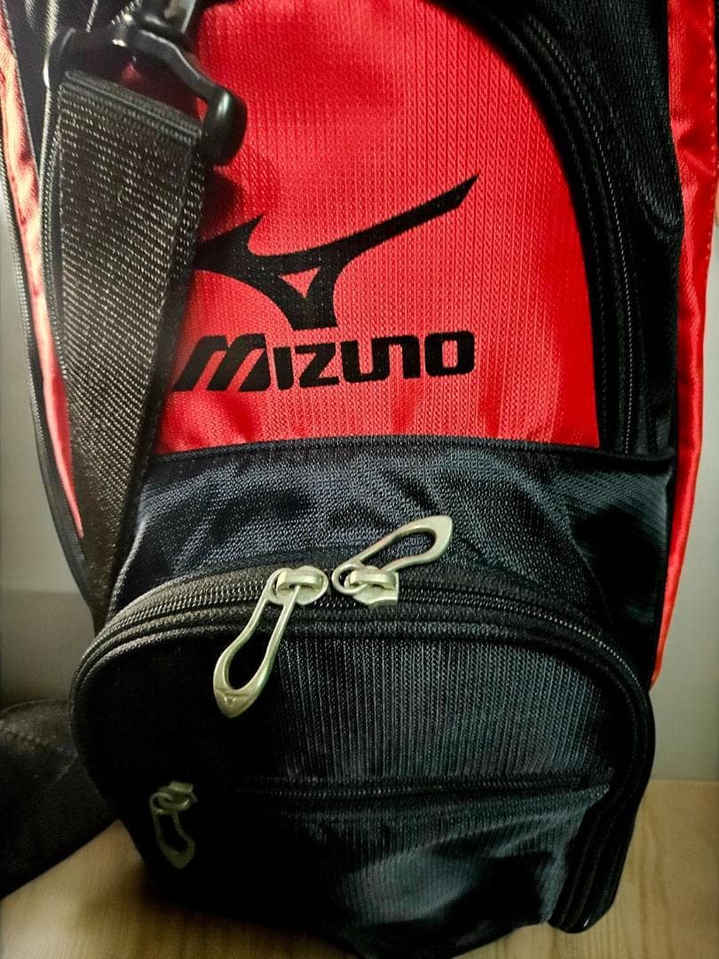 送料無料/美品　Mizuno T-ZOID ゴルフバッグ・キャディバッグBK