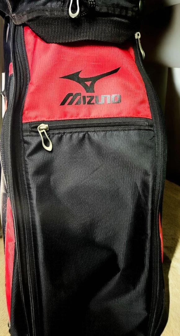 送料無料/美品　Mizuno T-ZOID ゴルフバッグ・キャディバッグBK