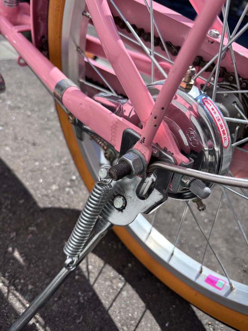 HACCHI 子供用自転車 ピンク 20インチ　お引き取り限定