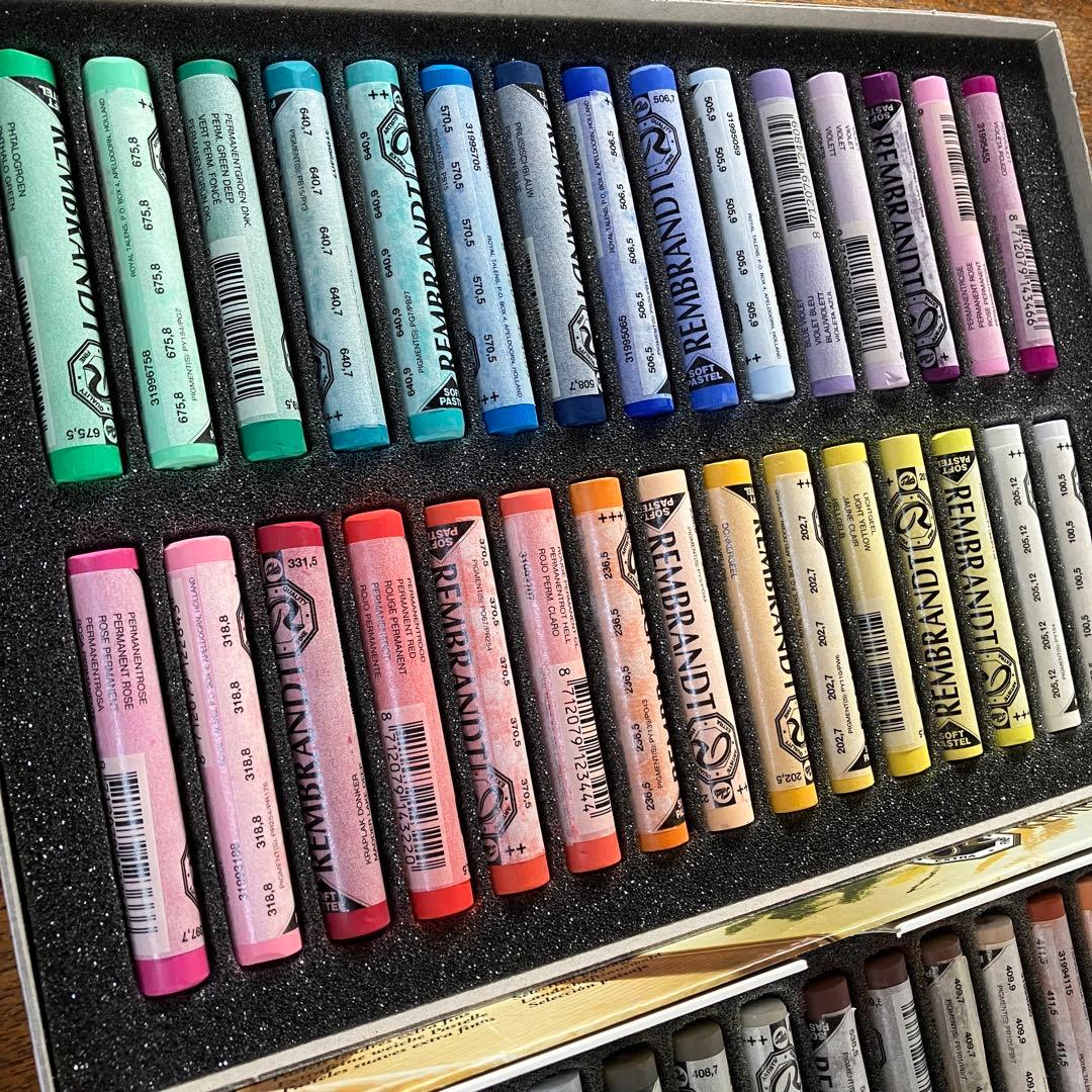 REMBRANDT 60 Soft Pastels 風景画用