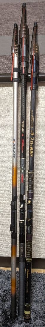 ダイワWCチヌ0号6.3m&NFT PL小磯1号6.3mシマノ磯1.5号5.3m
