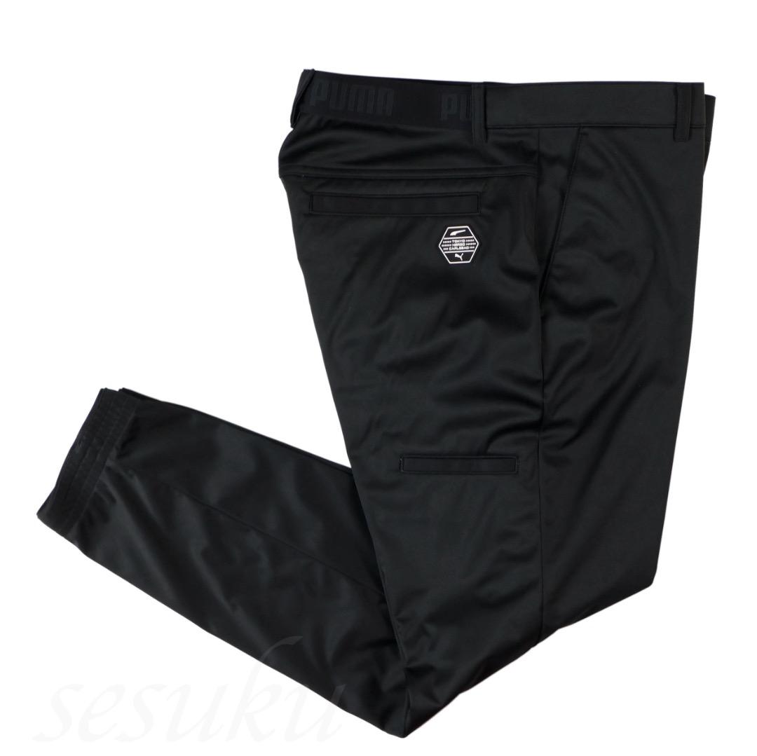 【XL】秋冬 定価17,600円 プーマ GOLF ストレッチ ジョガーパンツ黒