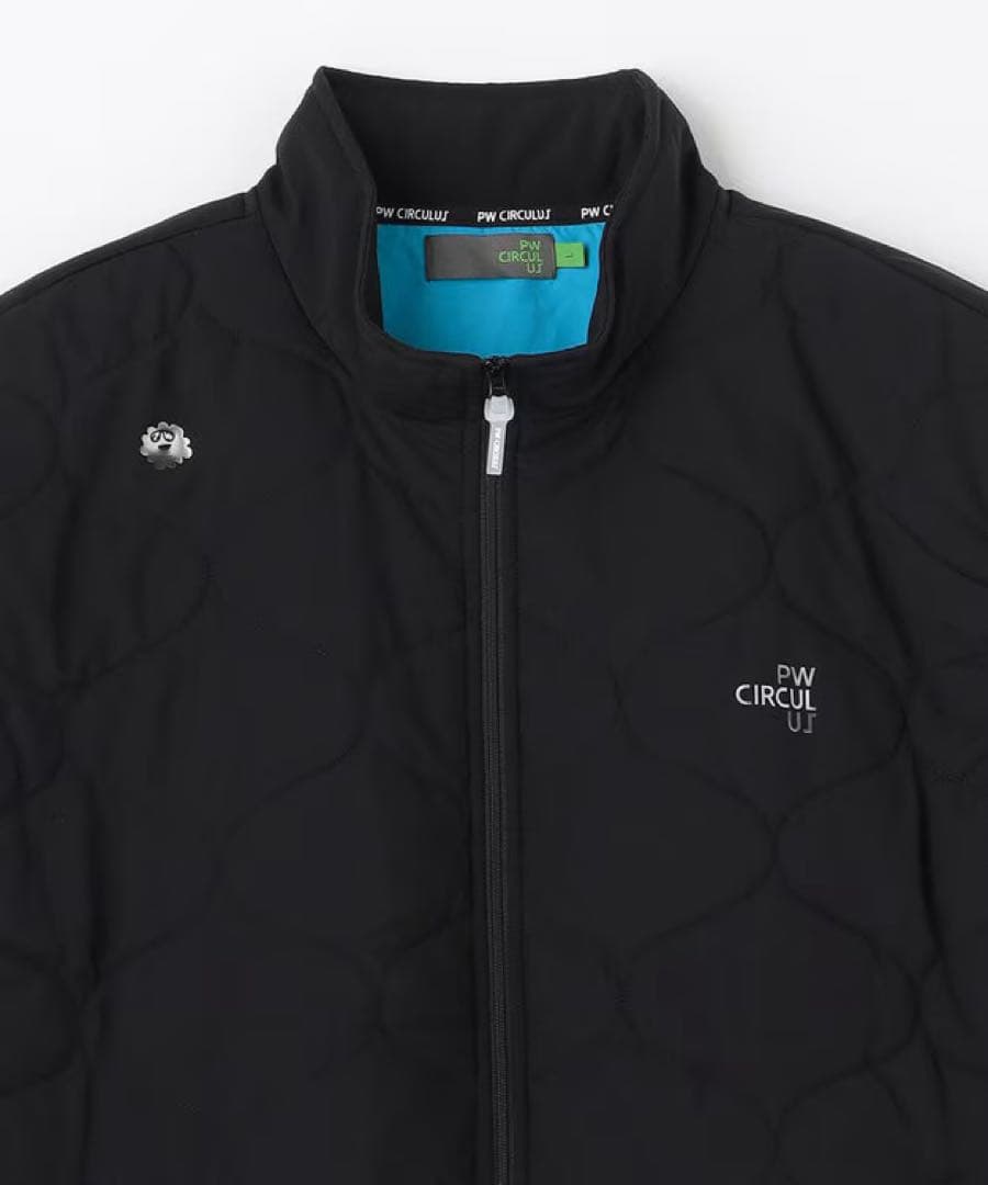 【新品】pw circulus キルティング中綿ベスト ゴルフ
