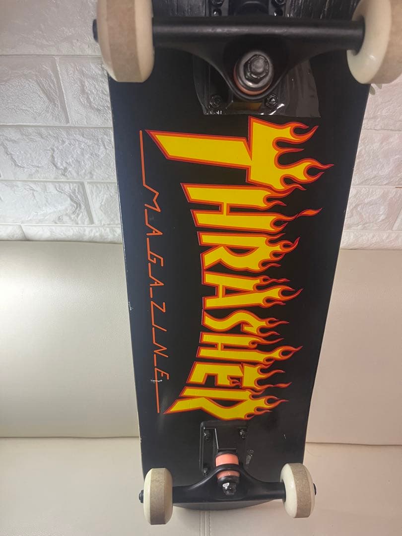 スケボーMUSULON 木速龍 THRASHER MAGAZINE 中古美品