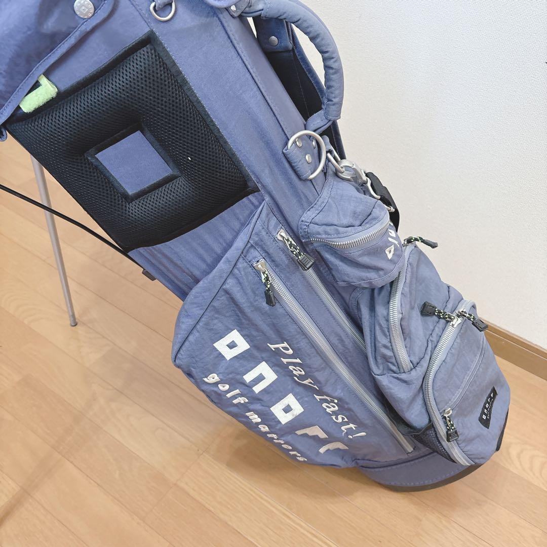 K453 onoff スタンドキャディバッグ パープル系