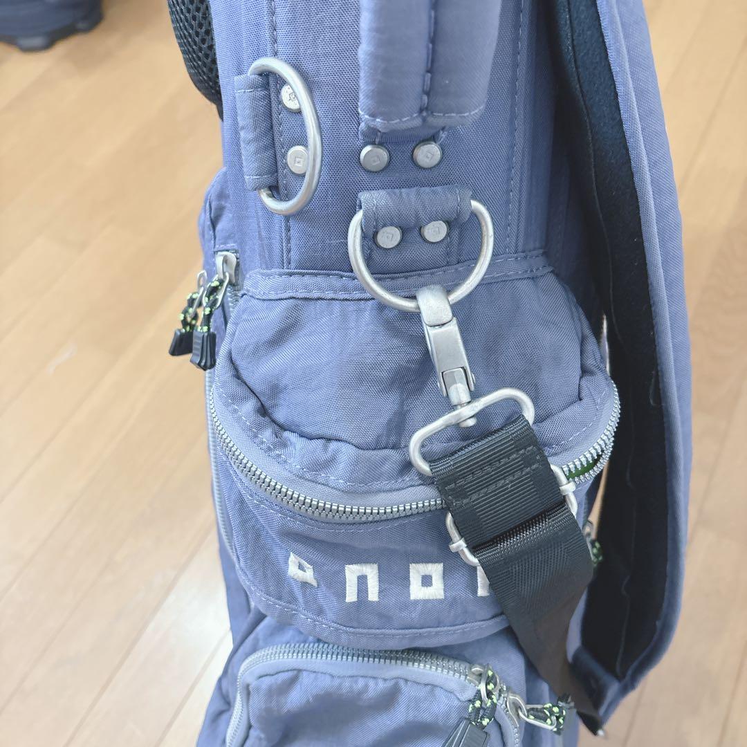 K453 onoff スタンドキャディバッグ パープル系
