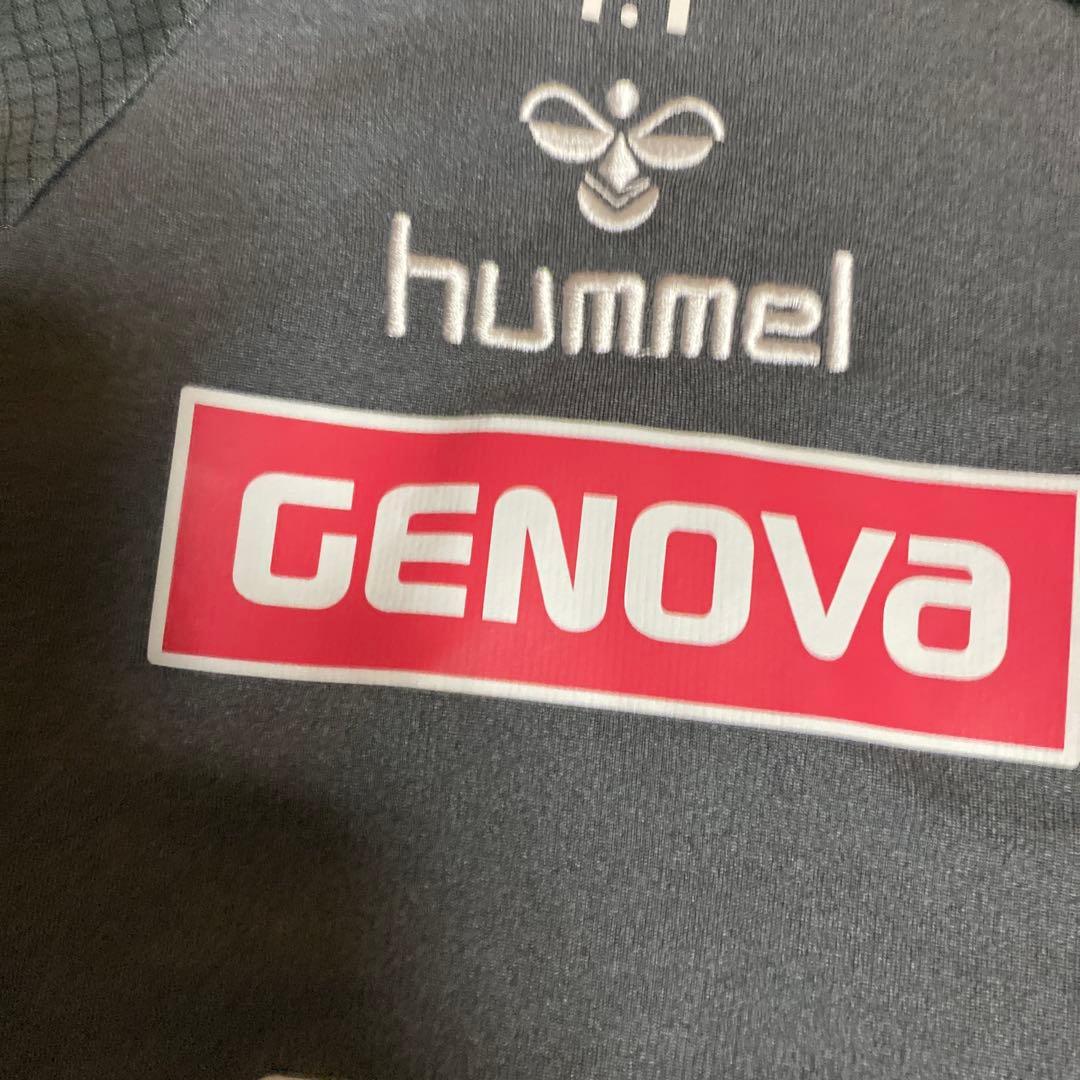 ヒュンメル　横浜FC支給品　hummel Oサイズ　練習着