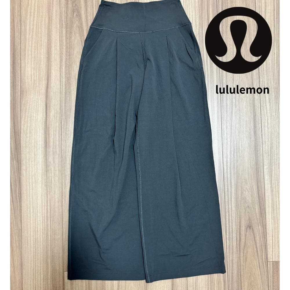【美品】lululemon ルルレモン フレアパンツ Sサイズ ポケット付 ヨガ