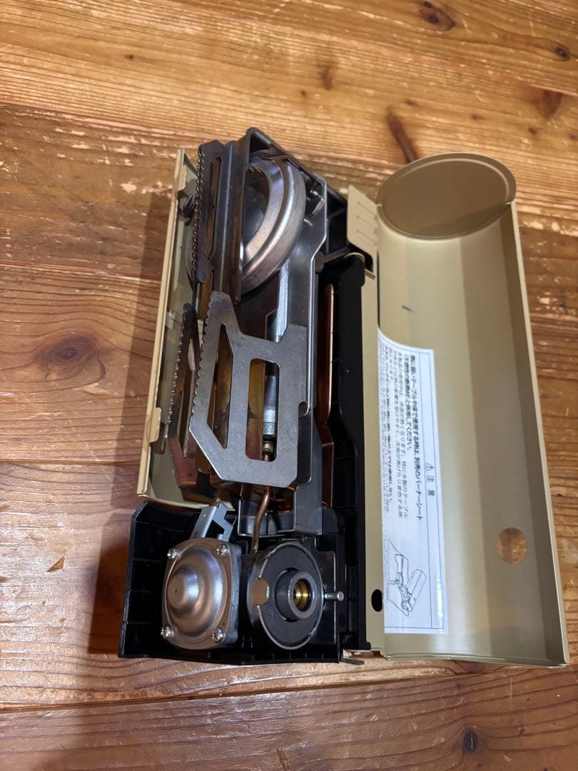  peak アウトドア折りたたみカセットコンロ 美品