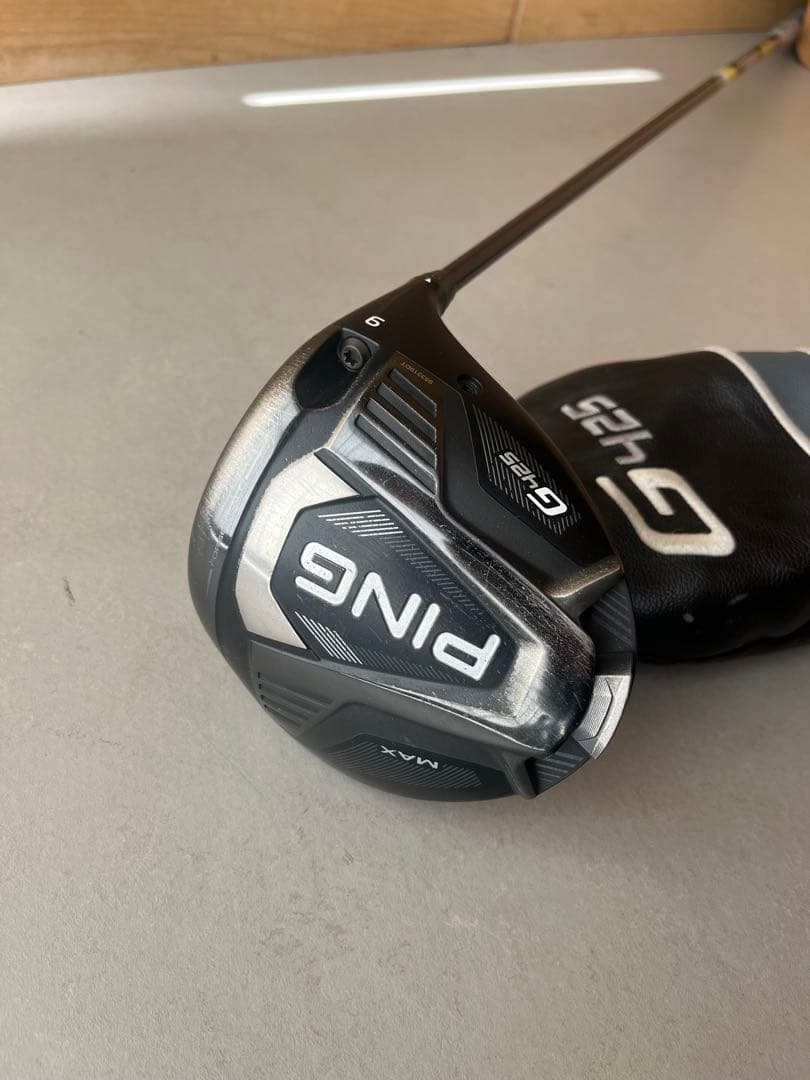 ping g425 MAX 9° ドライバー　The ATTAS 6Sシャフト