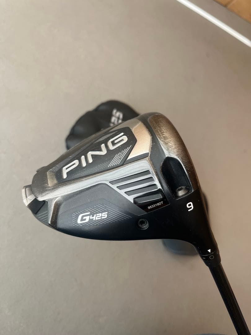 ping g425 MAX 9° ドライバー　The ATTAS 6Sシャフト