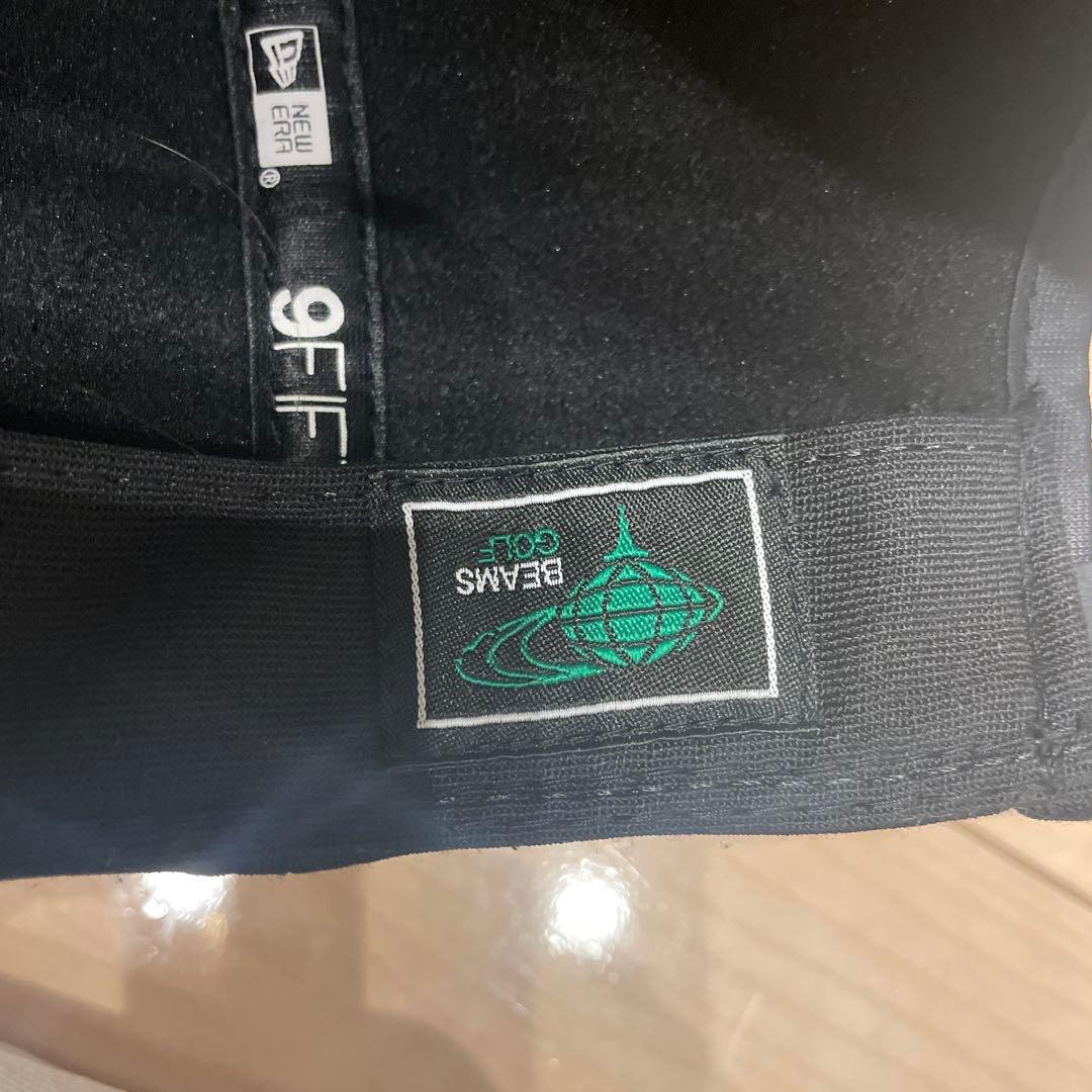 BEAMS GOLF 黒 キャップ