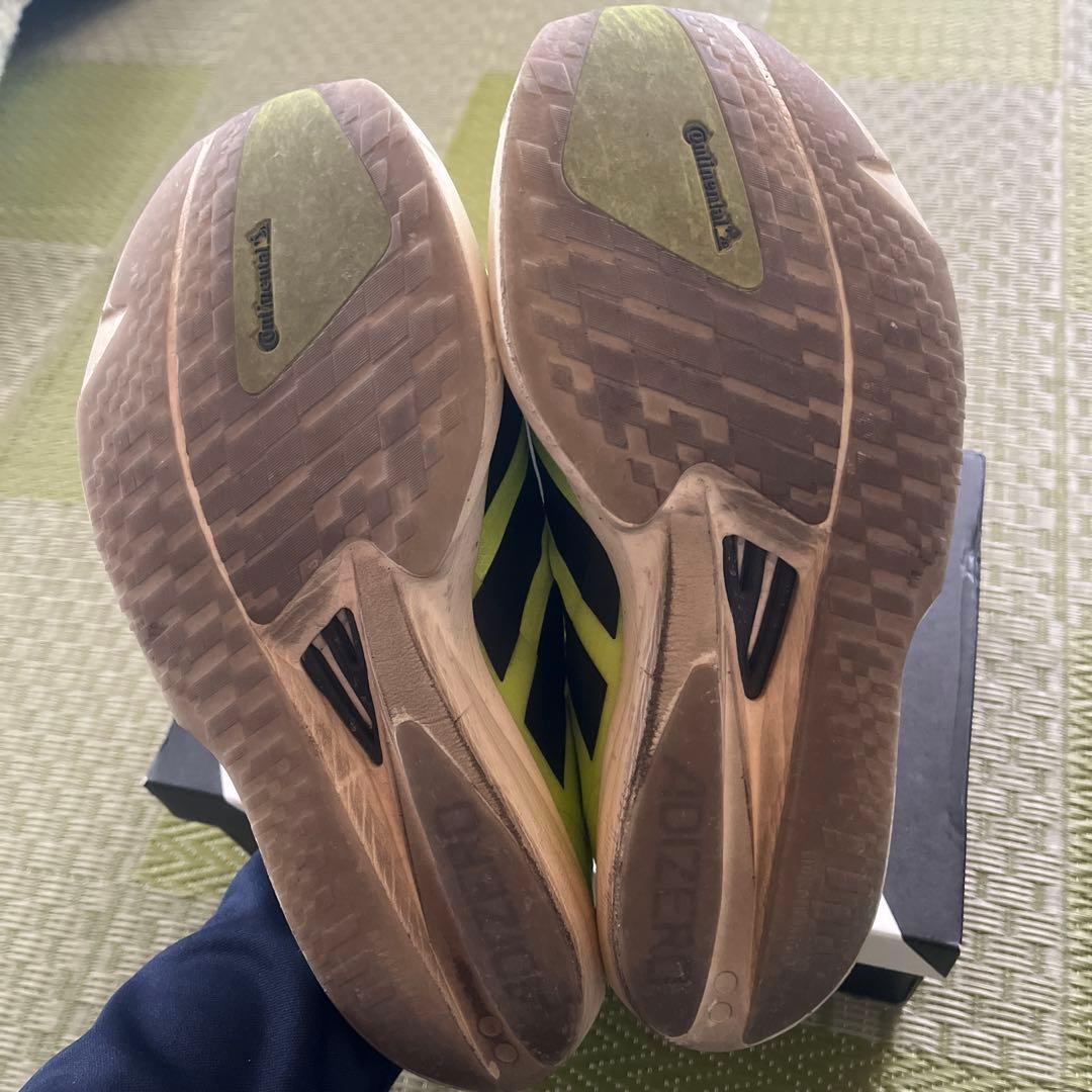 タクミセン11ランニングシューズ 蛍光イエロー