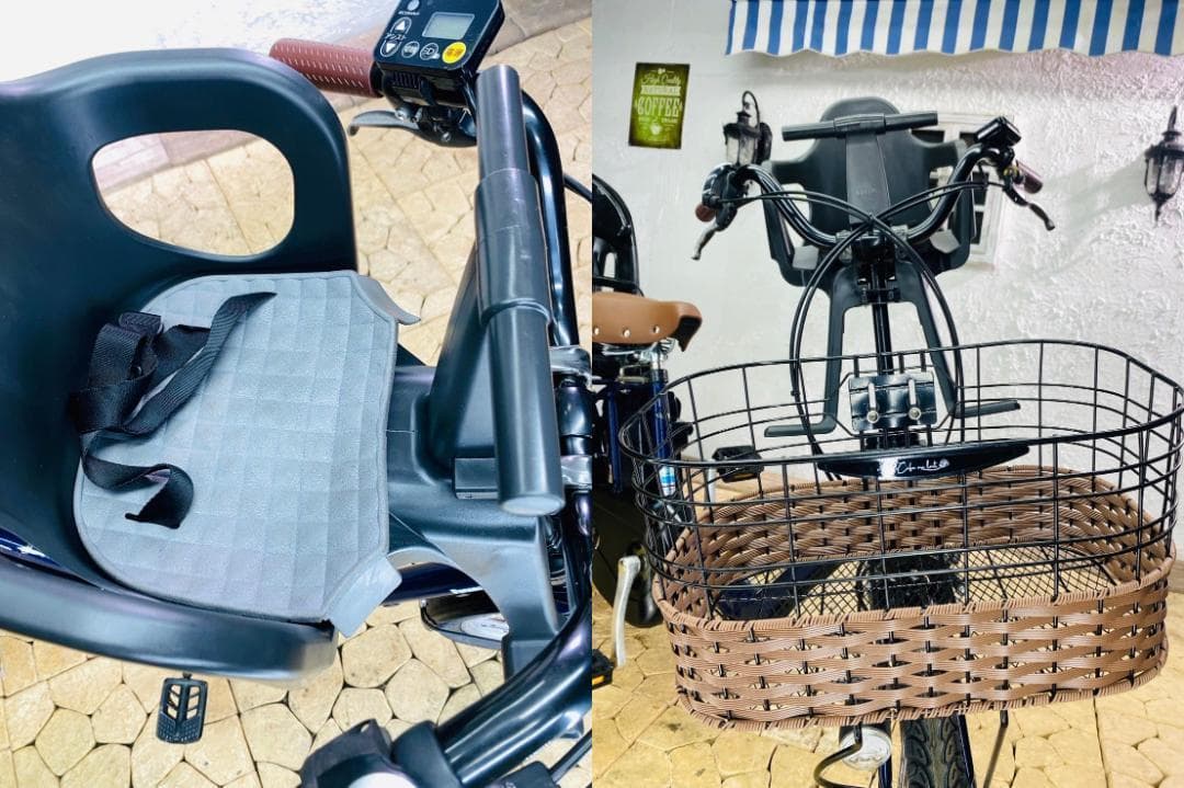 送料無料 １年保証 新品部品 整備士 子供乗せ１６Ah　ギュット　DE電動自転車