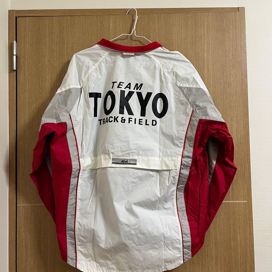【クリームパンダ】TEAM TOKYO 陸上競技ウインドブレーカー