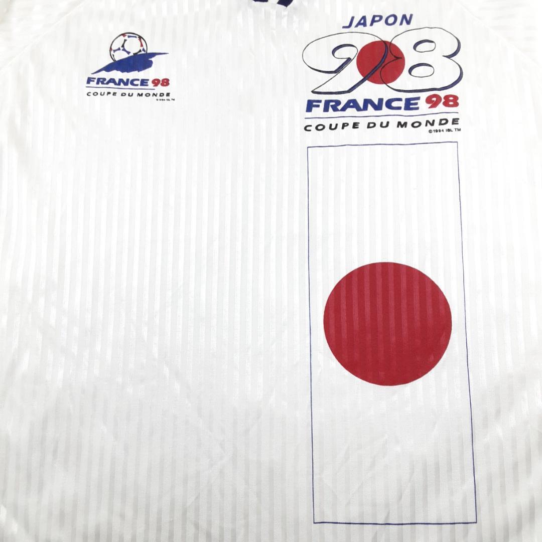 未使用保管品◎サッカーW杯 1998年 フランス大会 記念ユニフォーム 白