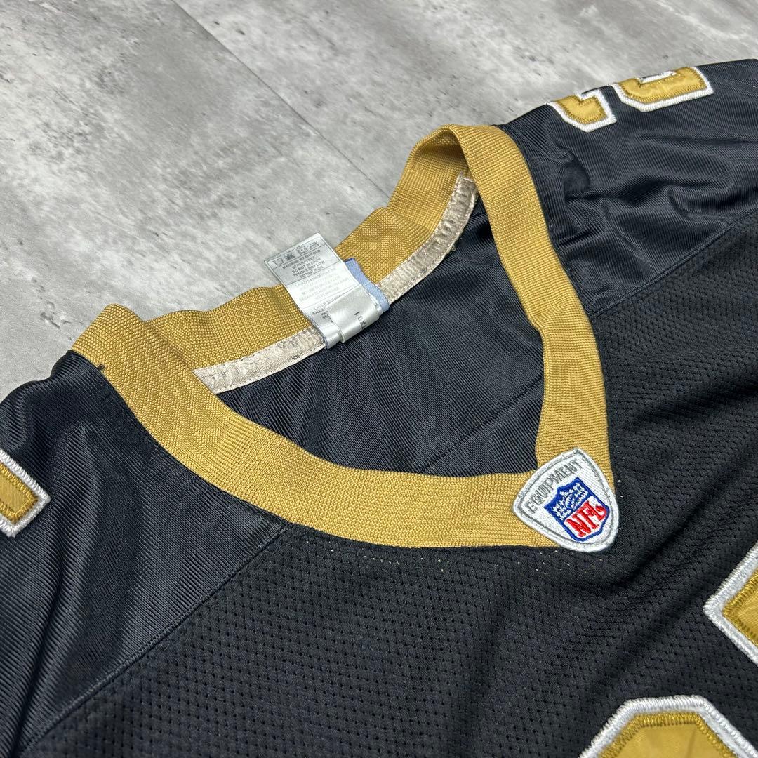Reebok NFL 全刺繍 セインツ アメフトゲームシャツ 52 6555